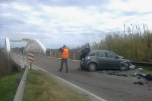 En el kilómetro 19 de la ruta que conduce a Villa Libertador San Martín.