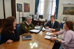 Bahl se reunió con el intendente Dumé.