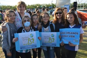 El domingo se recordó el Día de la Fibrosis Quística en la Costanera de Paraná.