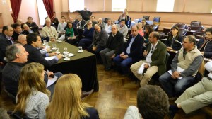 Legisladores recibieron a ruralistas 