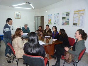 Salud y OPS evaluaron las acciones de la comunidad de Oro Verde.