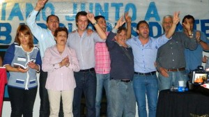 Militantes y referentes peronistas se reunieron en la Departamental del PJ de Feliciano.