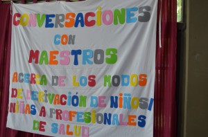 "Conversaciones con Maestros acerca de los modos de derivación de niños/as a profesionales de la Salud”