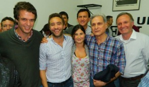 Estuvieron en La Paz.