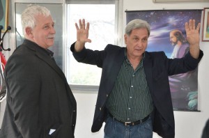 Dellizzotti recibió al Diputado Nacional Julio Solanas 