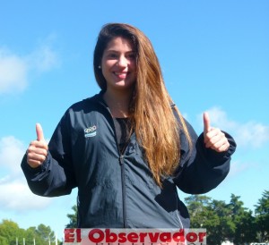 Páez fue 3ª en el Sudamericano Sub 23.