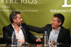 El gobernador le entregó un proyecto a Fresneda.