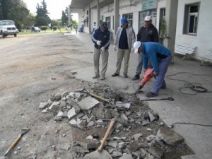 La comuna encara diversas obras en el ámbito de la ciudad.
