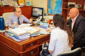 Reunión de trabajo en Vialidad