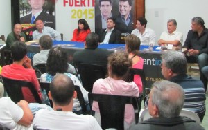Se inauguró anoche