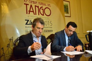Urribarri fue recibido por el intendente Cáffaro.