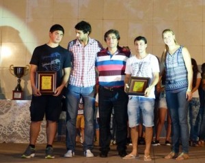 Joaquín Petersen el deportista del 2014.