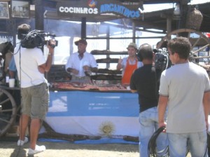 Cocineros Argentinos graba el ciclo De Carne Somos en Viale.