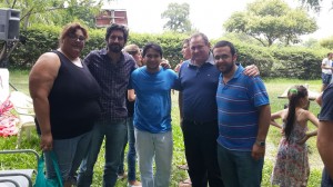 Recorrida por los departamentos Feliciano y Federación, junto a la Juventud Radical.