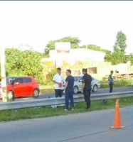 El accidente ocurrió en Avenida Circunvalación.
