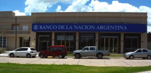 Sede del Banco Nación en Viale