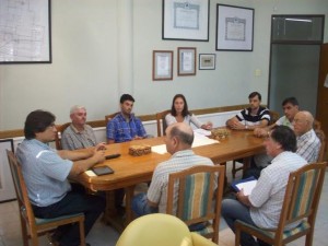 Bomberos de Cerrito se reunieron con Lovera