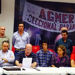 Rechazo a la ley de acueductos.