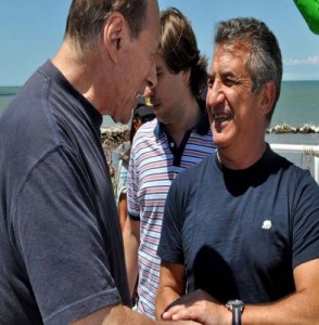 Recibió en el parador en Mar del Plata a Zaffaroni.