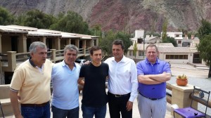 Fabian Rogel en el norte.