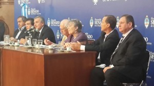 Rogel habló del acuerdo con los chinos.