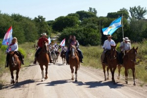 El vicegobernador unió el tramo entre la Picada y el Espinillo.