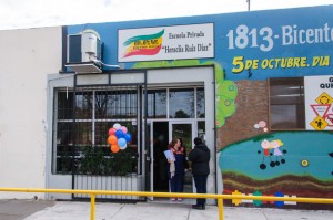 El colegio contará con tres nuevas aulas y funcionará en dos turnos.