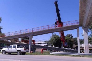 La semana que viene completarán los trabajos.