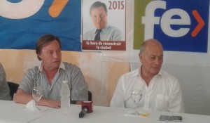 Venegas vino a apoyar a Varisco.