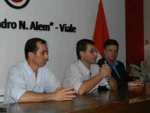 Uriel Brupbacher quiere llegar a la intedencia de Viale.