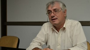 Juan Carlos Sonderegger, integrante de la Cooperativa Estirpe Entrerriana de María Grande.