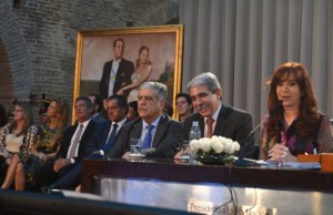 La Presidenta anunció subsidios para productores.