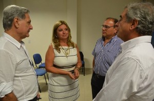 Solanas acompañó a la intendenta Gieco.