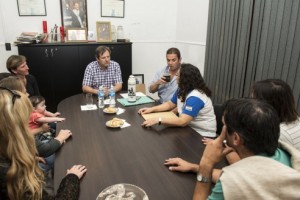 Gestionan mejoras para la Escuela Zuviría y el Centro Recreativo Belgrano de Seguí.