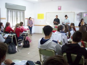 Comenzaron con las charlas informativas.