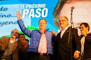 Bordet llegó a Paraná de la mano de Rodriguez