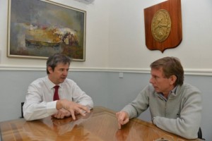 Avanzan sobre obras prioritarias para Gualeguaychú.