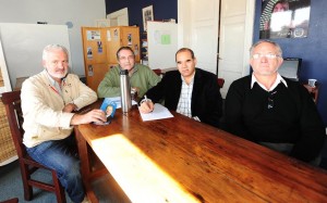 Piaggio recibió apoyo en su precandidatura