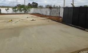 Rubricaron los contratos para iniciar las obras.