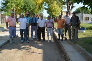 Inauguraran obras junto al Intendente 