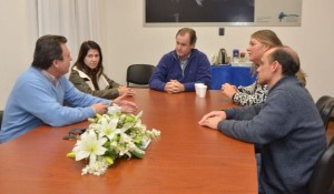 Bordet se reunió con dirigentes de Uruguay.