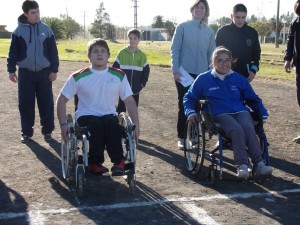 Chicos de Cerrito clasificaron en los Evita para la discapacidad.