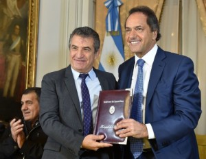 Urribarri estaría en el gabinete de Scioli.