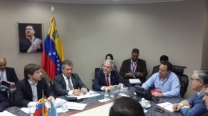 Urribarri integró una misión oficial junto a De Vido.