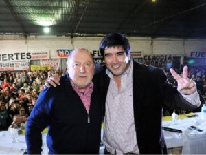 Busti, enojado con su compañero de fórmula.