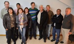 Bahl de recorrida electoral apoya la reelección de Dellizzotti