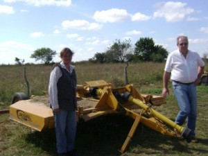 Nueva desmalezadora para Aldea Eingenfeld