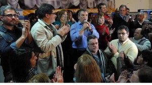Apoyo a la candidatura de Osuna en Paraná.