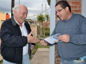 Schmunck de recorrida por los barrios de Viale