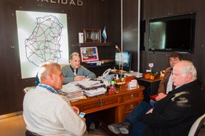 el Ing. Rodríguez recibió al Intendente Torres